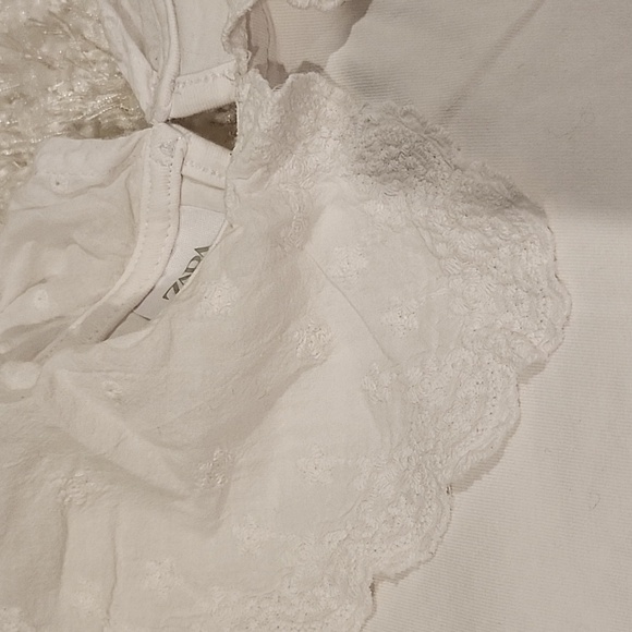 Zara white blouse size 9 - Picture 3 of 6